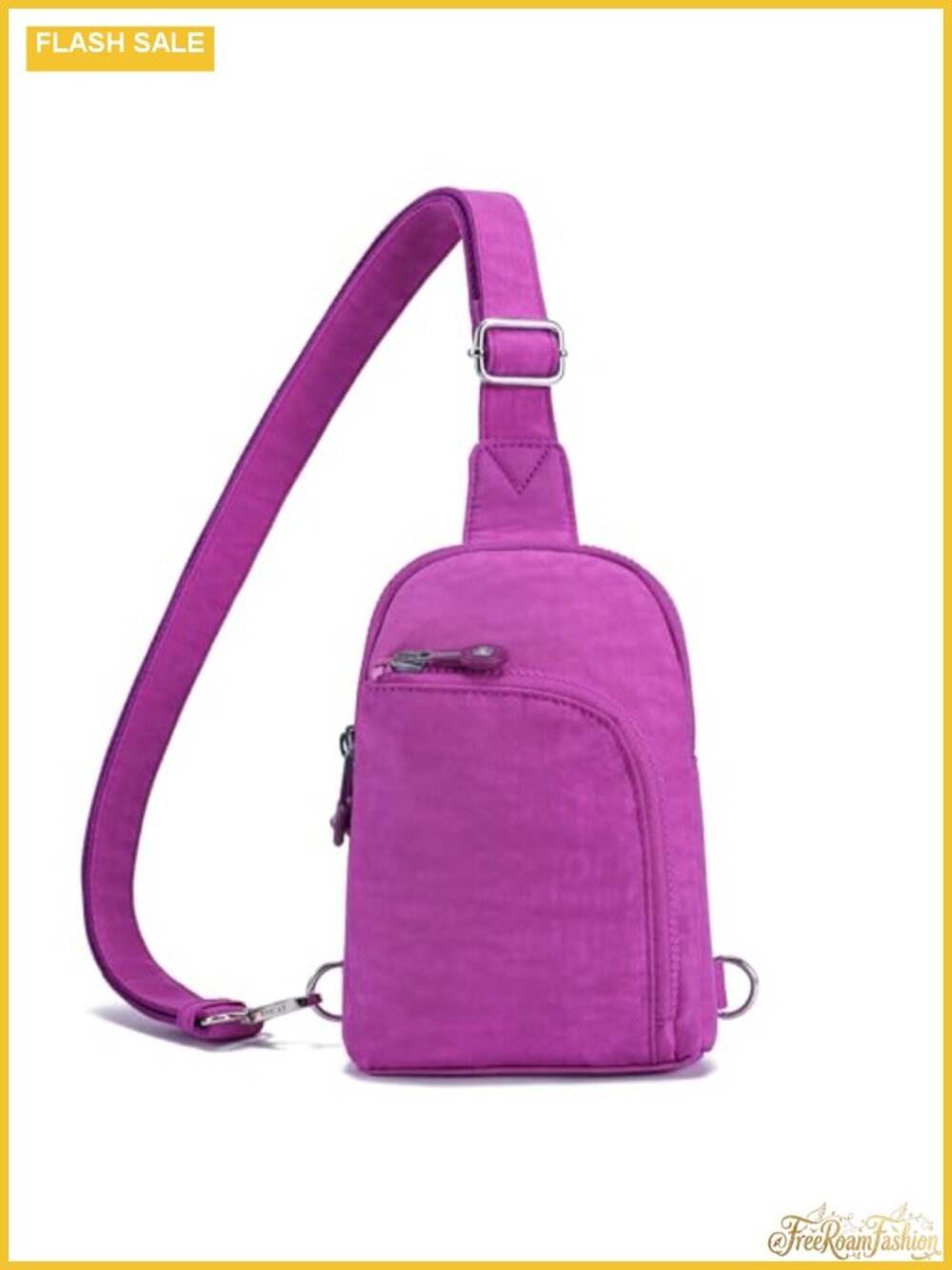 RFID Crossbody Sling Bag Nylon Travel Fanny Pack Backpack Womens